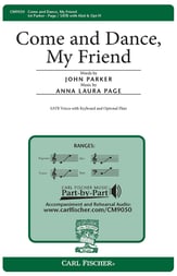 Come and Dance, My Friend SATB choral sheet music cover